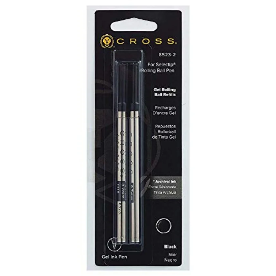 Refills For Selectip Gel Roller Ball Pen, 2Ct/Pk New Version
Refills For Selectip Gel Roller Ball Pen, 2Ct/Pk New Version