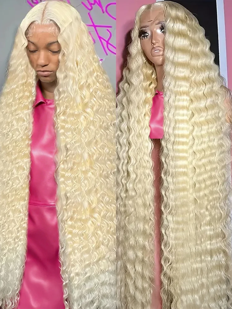 Парик из натуральных бразильских волос 613 Honey Blonde Deep Wave, с кружевной передней частью 13x6/13x4 HD, 30-40 дюймов, кудрявый, цветной
Парик из натуральных бразильских волос 613 Honey Blonde Deep Wave, с кружевной передней частью 13x6/13x4 HD, 30-40 дюймов, кудрявый, цветной