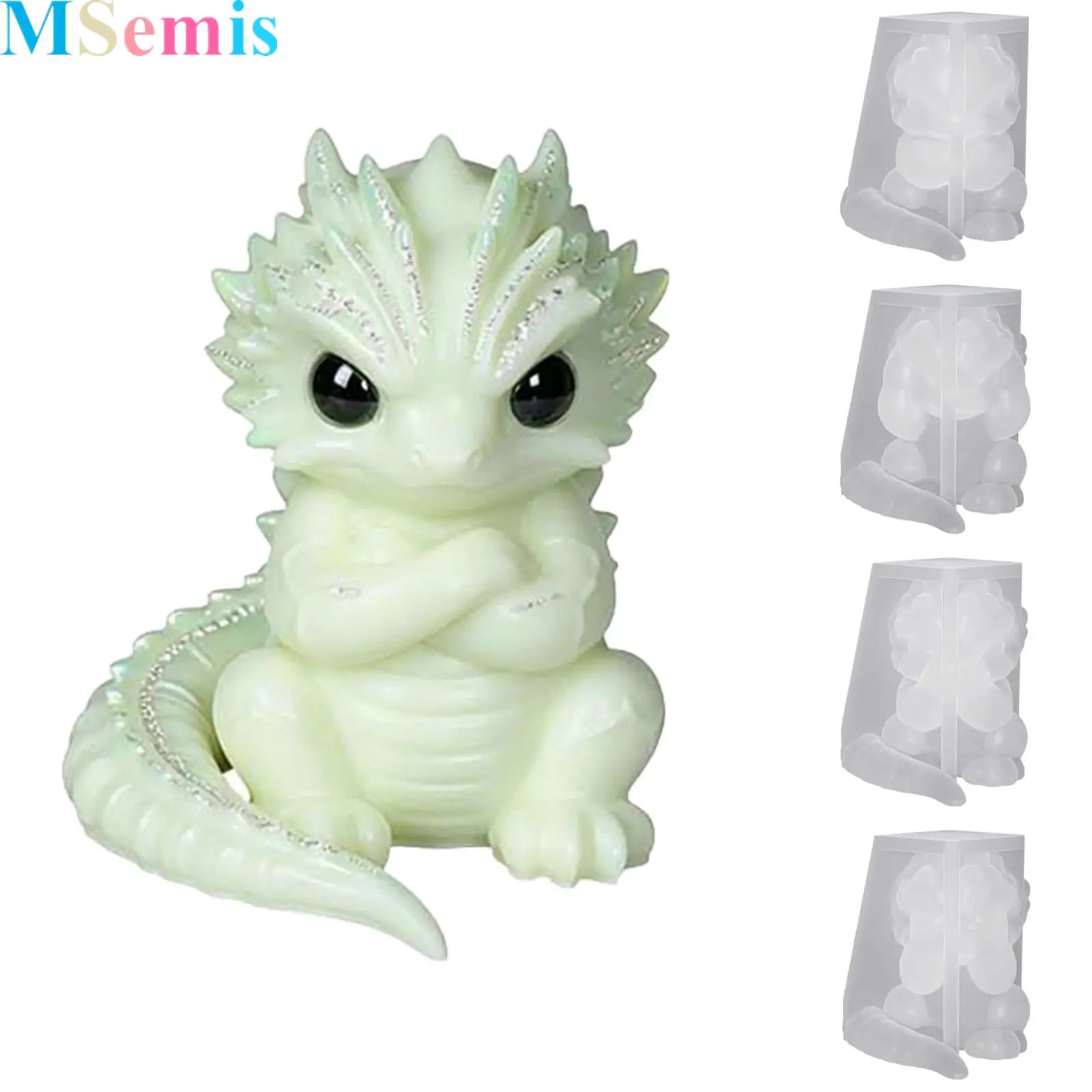 Silicone Dragon-shaped Figurine Scented Candle Mold 3D Multiple Postures Fun Animal Mold for Daily Use Gifts Home Decoration
Silicone Dragon-shaped Figurine Scented Candle Mold 3D Multiple Postures Fun Animal Mold for Daily Use Gifts Home Decoration