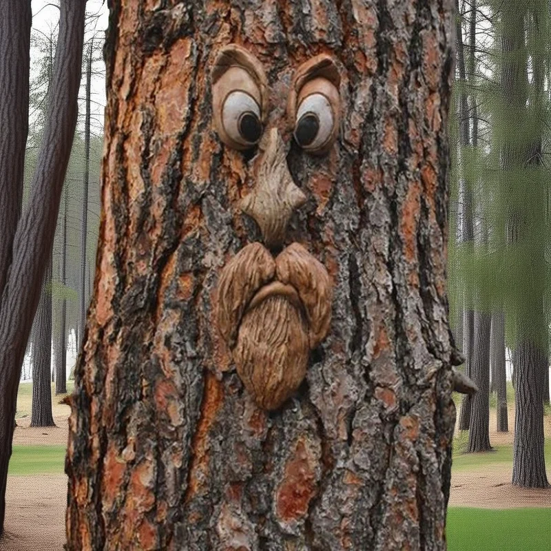 Creative Tree Face Garden Decoration Resin Wall Hanging Ornament Outdoor Yard Decor Funny Tree Sculpture For Holiday Display
Creative Tree Face Garden Decoration Resin Wall Hanging Ornament Outdoor Yard Decor Funny Tree Sculpture For Holiday Display
