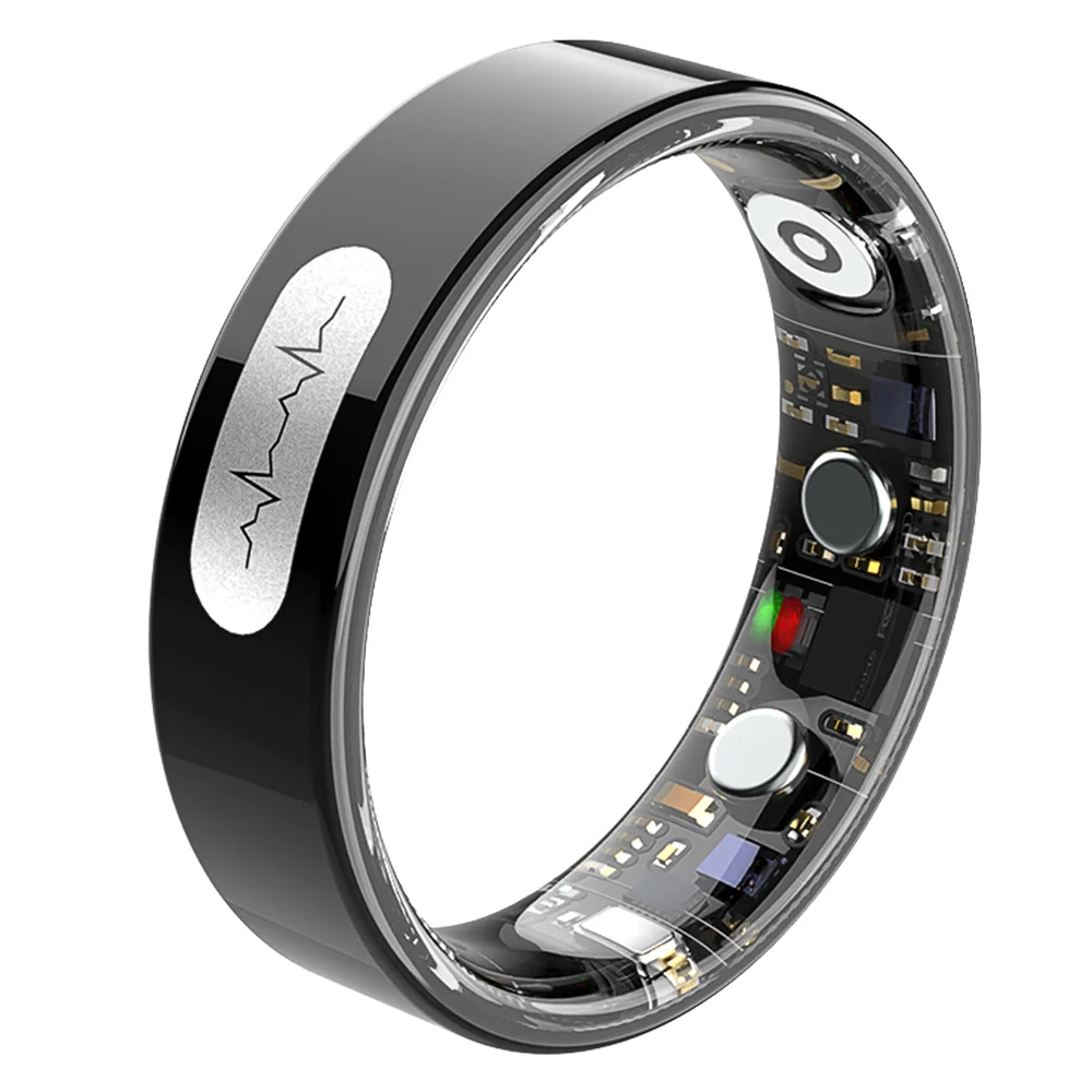 V30 Stainless Steel IP68 Waterproof Magnetic Charging Ring Fitness Tracker Health Monitor Temperature Blood Smart ECG Ring
V30 Stainless Steel IP68 Waterproof Magnetic Charging Ring Fitness Tracker Health Monitor Temperature Blood Smart ECG Ring