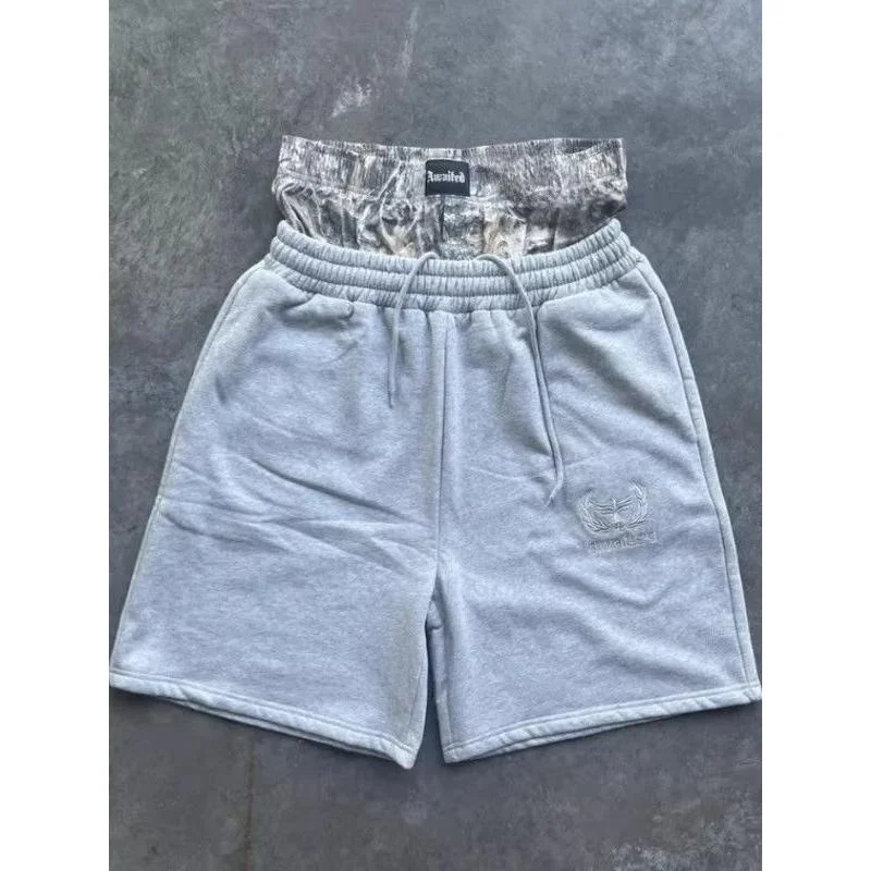 Casual Camouflage Patchwork Sweatpants Men Women Seven-Foot Shorts Hip Hop Leisure Embroidery Sports Shorts Dual-Waist Head
Casual Camouflage Patchwork Sweatpants Men Women Seven-Foot Shorts Hip Hop Leisure Embroidery Sports Shorts Dual-Waist Head
