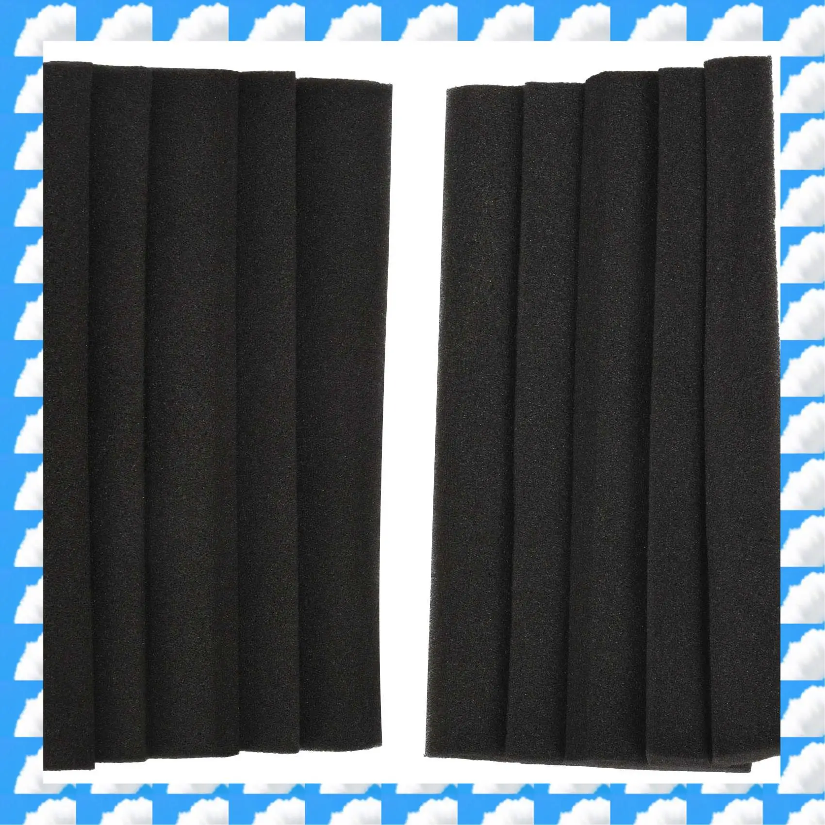 ONGE 16Pcs/Set Acoustic Foam 12Pc Bass Trap Wall Foam + 4Pc Square Sound Insulation Foam Flame Retardant High Density
ONGE 16Pcs/Set Acoustic Foam 12Pc Bass Trap Wall Foam + 4Pc Square Sound Insulation Foam Flame Retardant High Density
