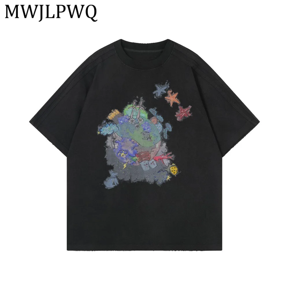 MWJLPWQ Summer Unique Short-Sleeve Printed T-Shirt For Men American Street Style Heavyweight Cotton Round Neck Hiphop Tops 16394
MWJLPWQ Summer Unique Short-Sleeve Printed T-Shirt For Men American Street Style Heavyweight Cotton Round Neck Hiphop Tops 16394