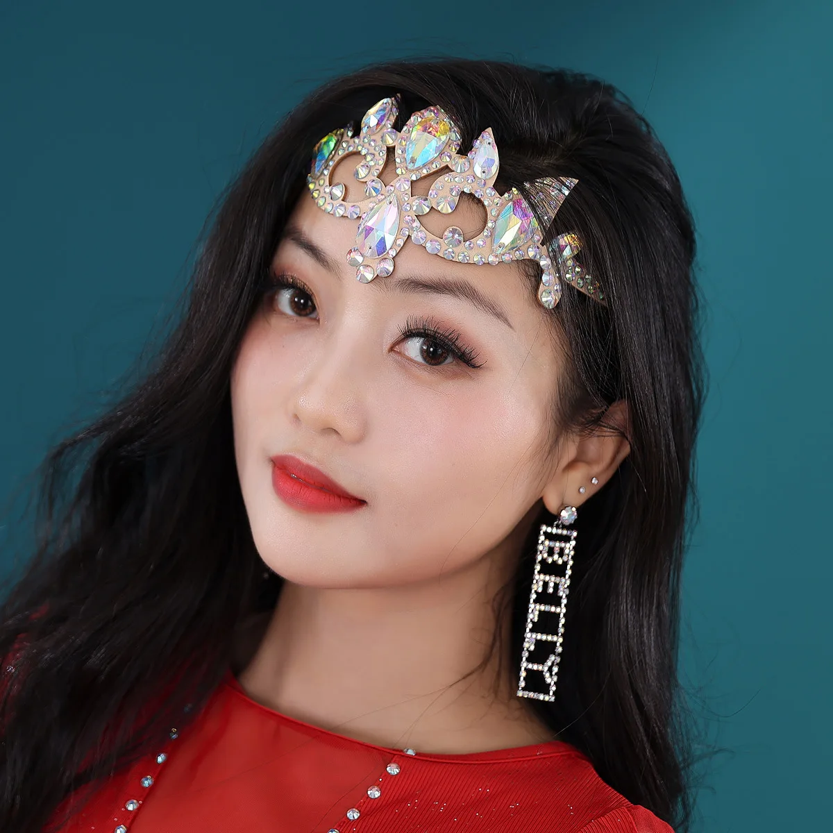 Oriental Dance Headdress Belly Dance Handmade Accessories Exotic Forehead Color Diamond Hair Stage Performance
Oriental Dance Headdress Belly Dance Handmade Accessories Exotic Forehead Color Diamond Hair Stage Performance