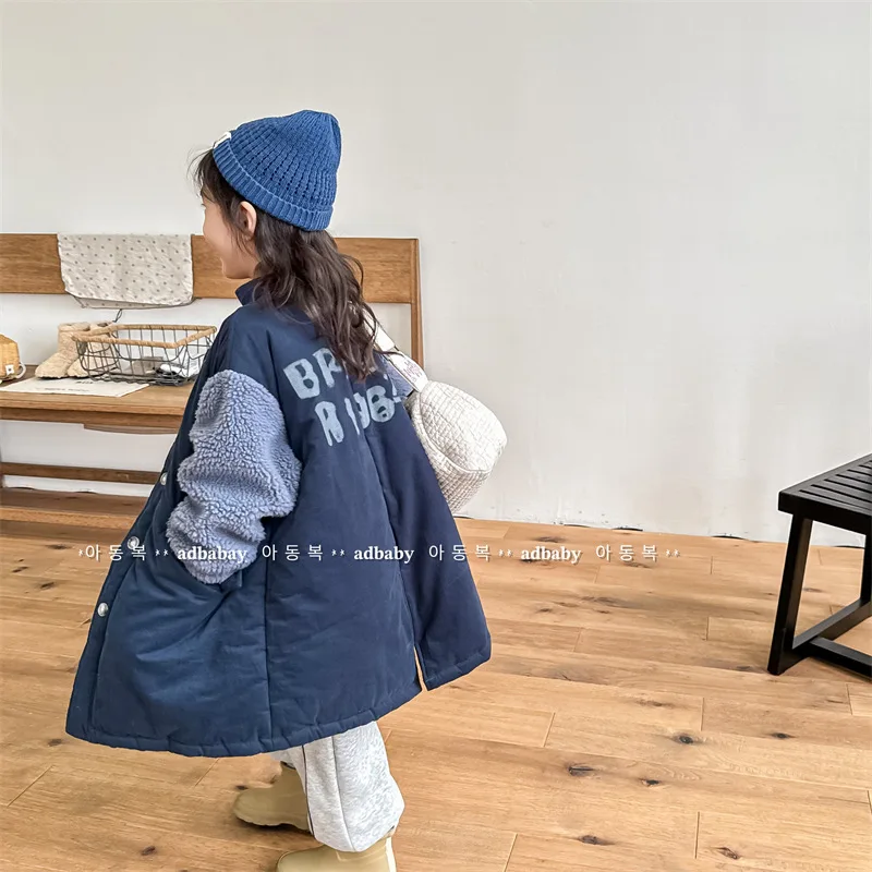 2026 Winter Kids Clothing New Arrival Korean Style Girls' Fleece-lined Cotton Jacket Children's Warm Winter Coat Outerwear
2026 Winter Kids Clothing New Arrival Korean Style Girls' Fleece-lined Cotton Jacket Children's Warm Winter Coat Outerwear
