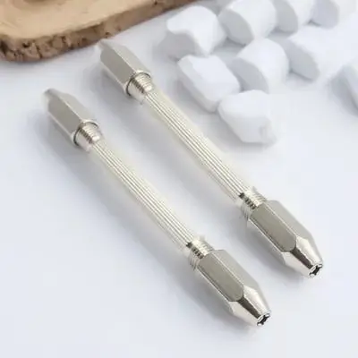 2Pcs Hexagonal Double Ended Pin Vise Hand Drill High Speed Brass Wire Tool Watch Repair Mini Drill Bit Holder Pin Vice Wire Tool
2Pcs Hexagonal Double Ended Pin Vise Hand Drill High Speed Brass Wire Tool Watch Repair Mini Drill Bit Holder Pin Vice Wire Tool