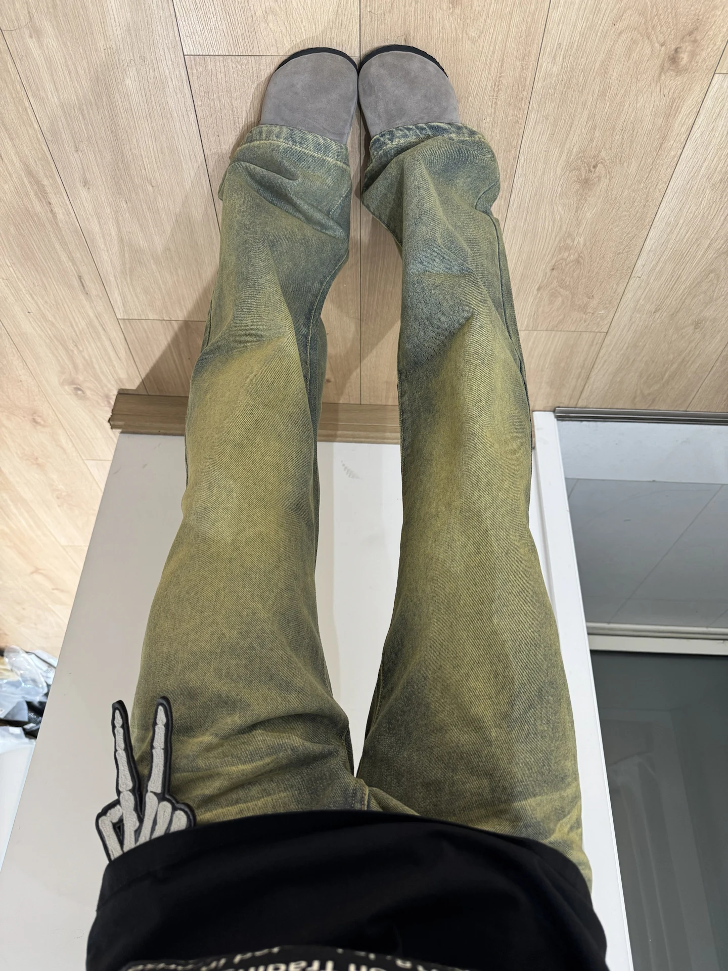 Retro Blue Flared Jeans Men's Straight Leg Jeans CleanFit Leg Lengthening American Vibe Style Jeans Casual Wear Autumn Season
Retro Blue Flared Jeans Men's Straight Leg Jeans CleanFit Leg Lengthening American Vibe Style Jeans Casual Wear Autumn Season