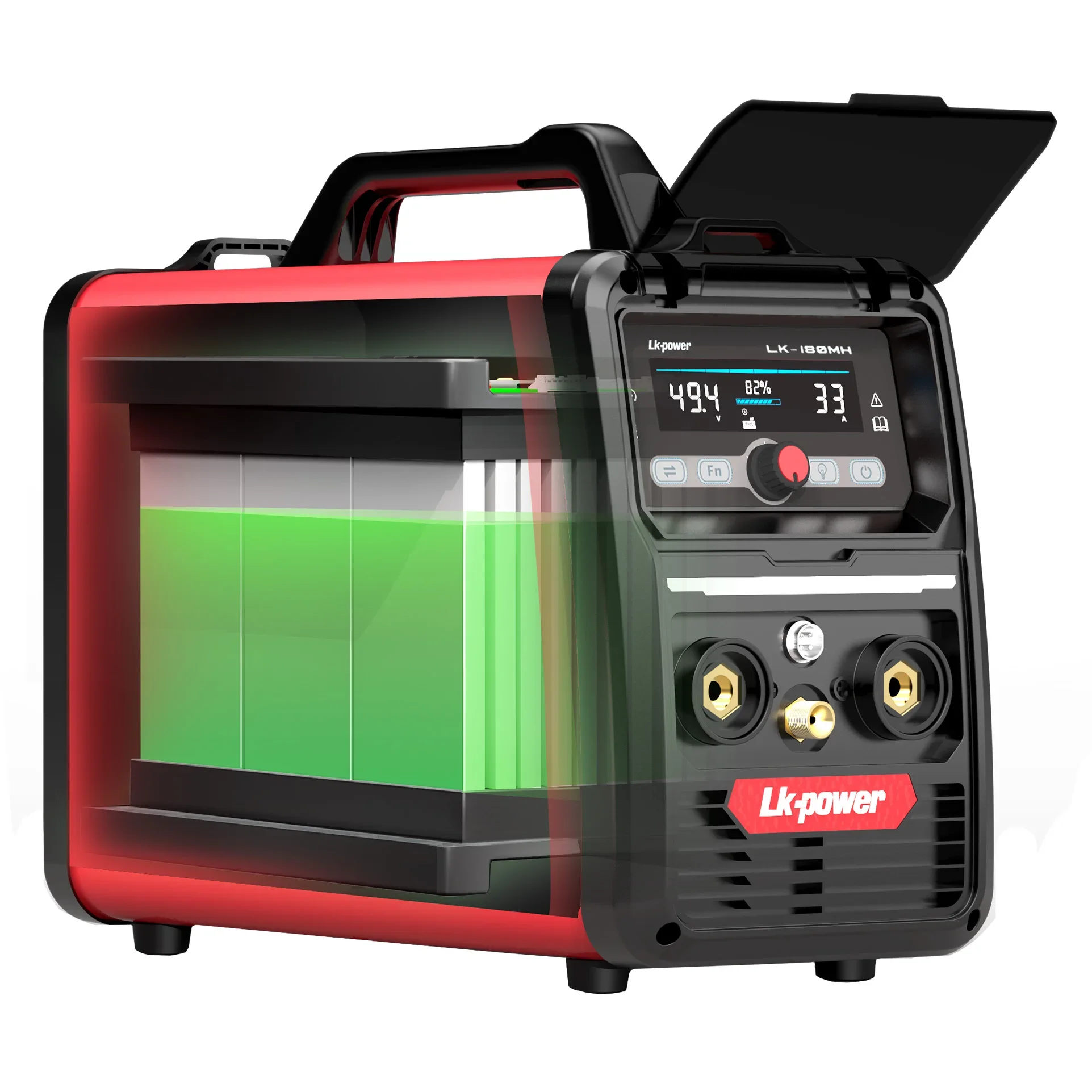 High Efficient built in battery MMA IGBT Inverter Arc TIG MIG 160A Solar Welding Machine 18kg
High Efficient built in battery MMA IGBT Inverter Arc TIG MIG 160A Solar Welding Machine 18kg