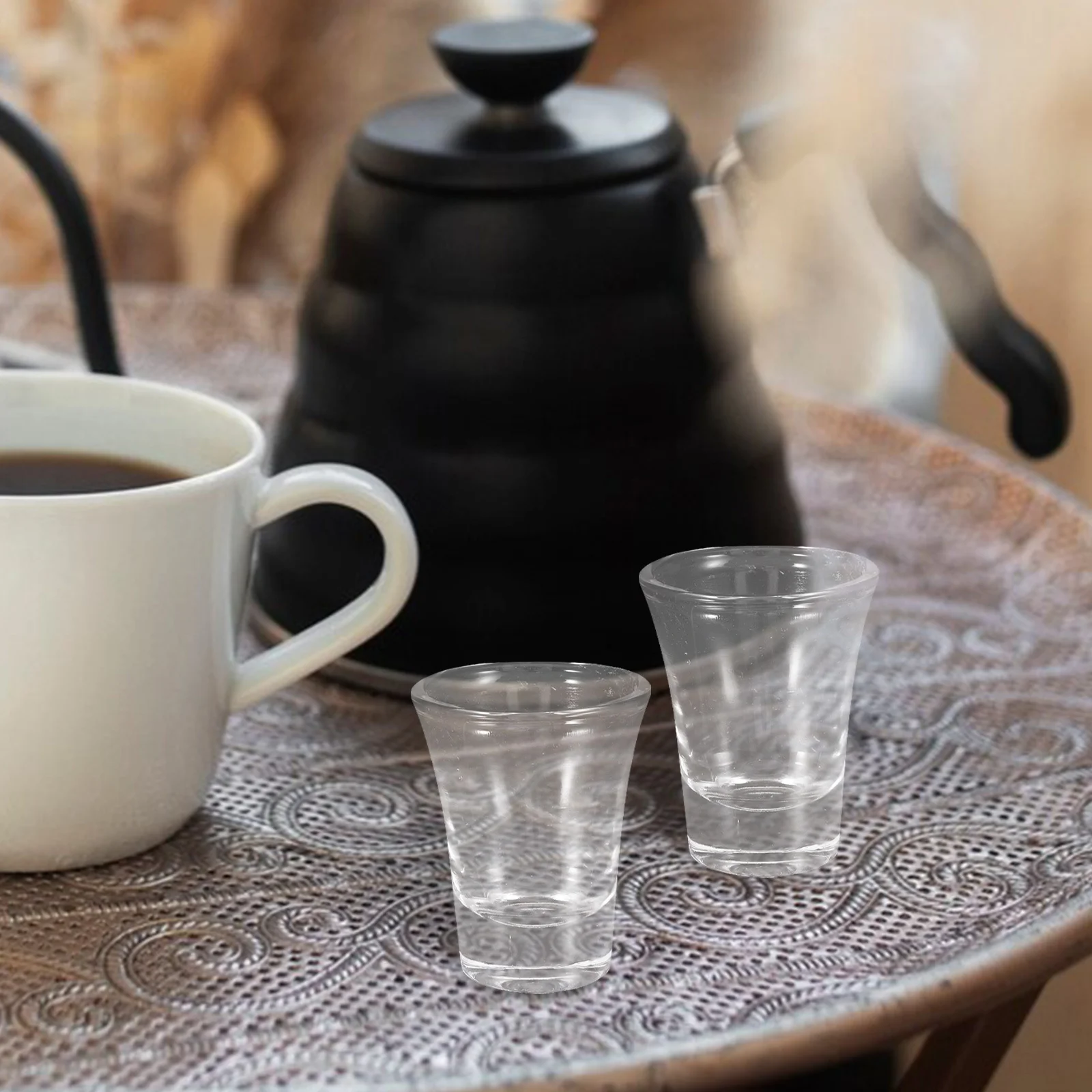 24Pcs Glass Communion Cups Clear 15ml Elegant Mini Chalice Set Ceremony Drinkware for Church Services Religious Celebrations
24Pcs Glass Communion Cups Clear 15ml Elegant Mini Chalice Set Ceremony Drinkware for Church Services Religious Celebrations