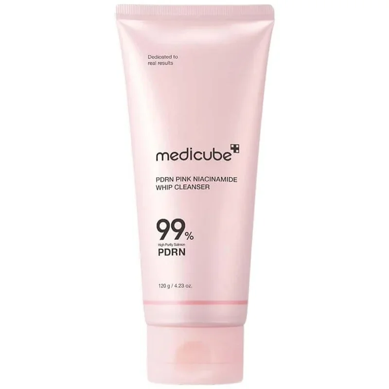Medicube - PDRN Pink Whip Niacineamide Cleanser (120g)
Medicube - PDRN Pink Whip Niacineamide Cleanser (120g)