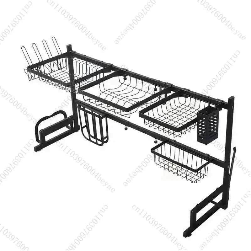 same telescopic kitchen sink black rack stainless steel drain rack knife holder dishwasher storage rack
same telescopic kitchen sink black rack stainless steel drain rack knife holder dishwasher storage rack