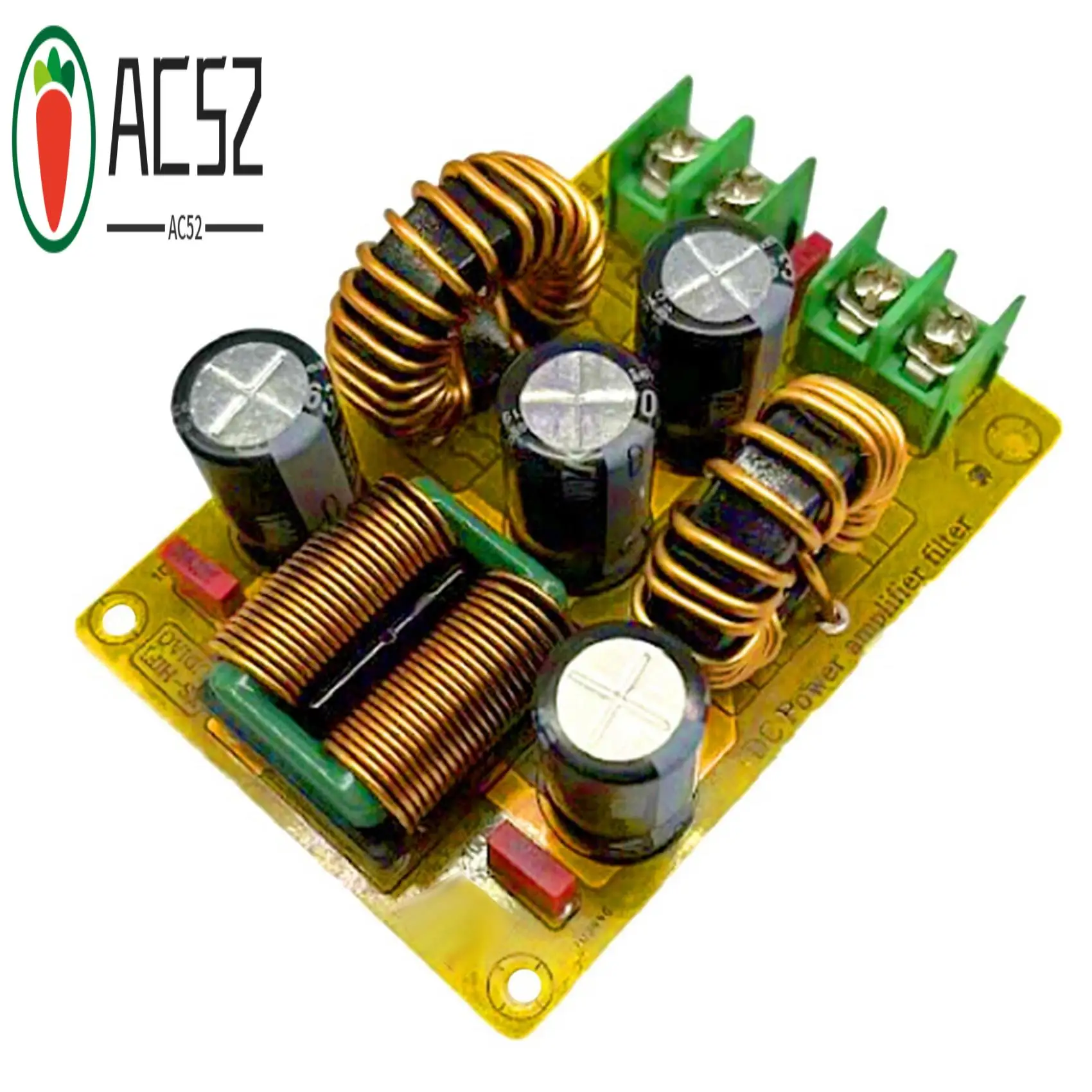 AC52-2X DC LC Low Pass Filter 20A EMI Eliminate Electromagnetic Interference Switching POWER EMC Car Audio Amplifier 12V 24V
AC52-2X DC LC Low Pass Filter 20A EMI Eliminate Electromagnetic Interference Switching POWER EMC Car Audio Amplifier 12V 24V