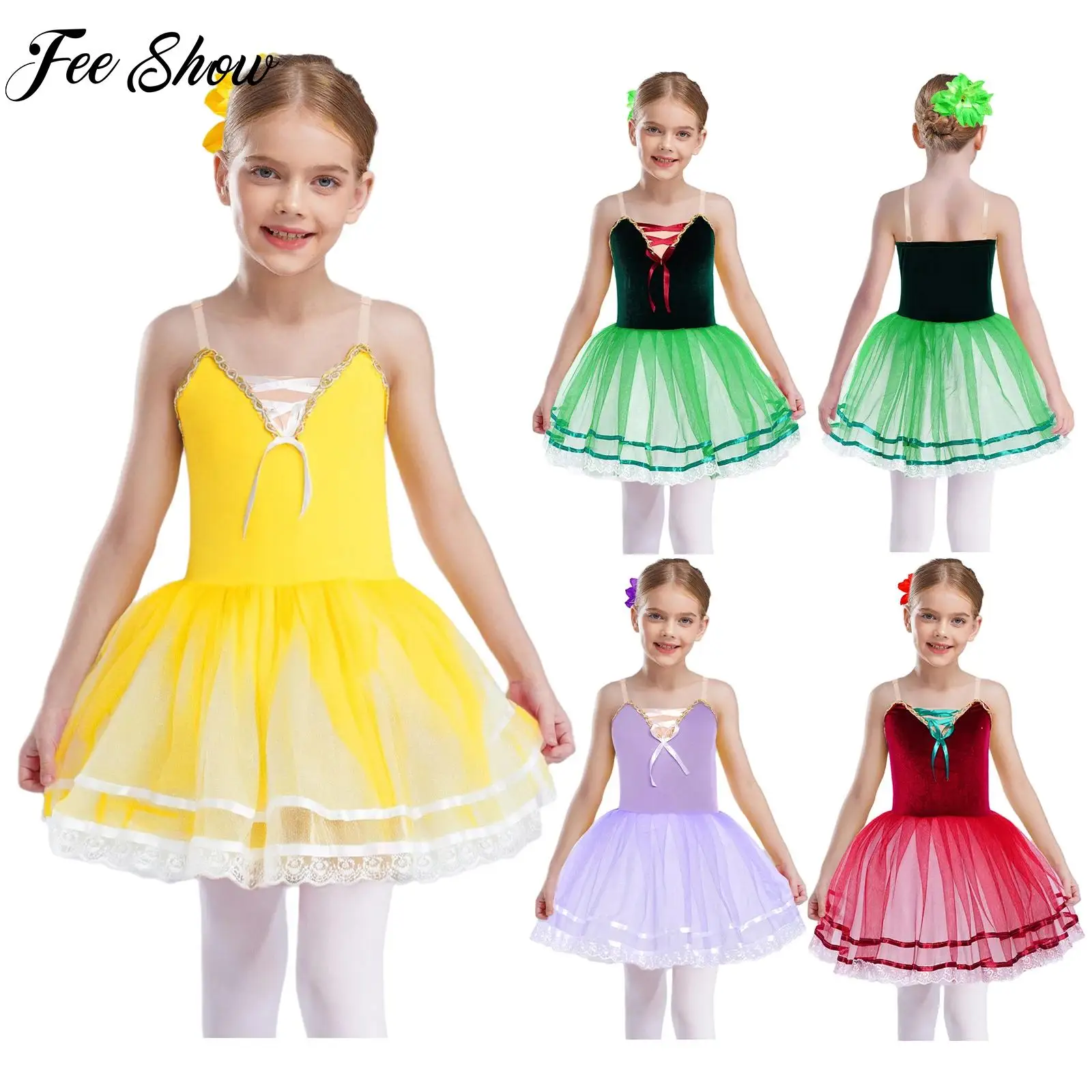 4 Colors Ballet Outfit Sleeveless Ballet Tutu Dance Dress with Headwear Outfit Rhythmic Gymnastics Jazz Dance Costume Clothing
4 Colors Ballet Outfit Sleeveless Ballet Tutu Dance Dress with Headwear Outfit Rhythmic Gymnastics Jazz Dance Costume Clothing