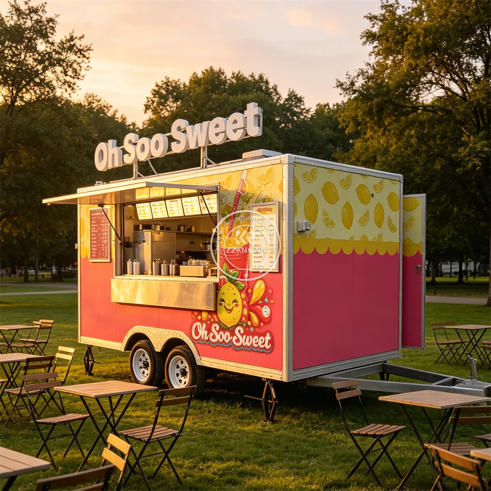 Mobile Coffee Bar Truck Food Trailer Burger Taco Kitchen Trailer Commercial Catering Fast Food Truck With Custom Design
Mobile Coffee Bar Truck Food Trailer Burger Taco Kitchen Trailer Commercial Catering Fast Food Truck With Custom Design