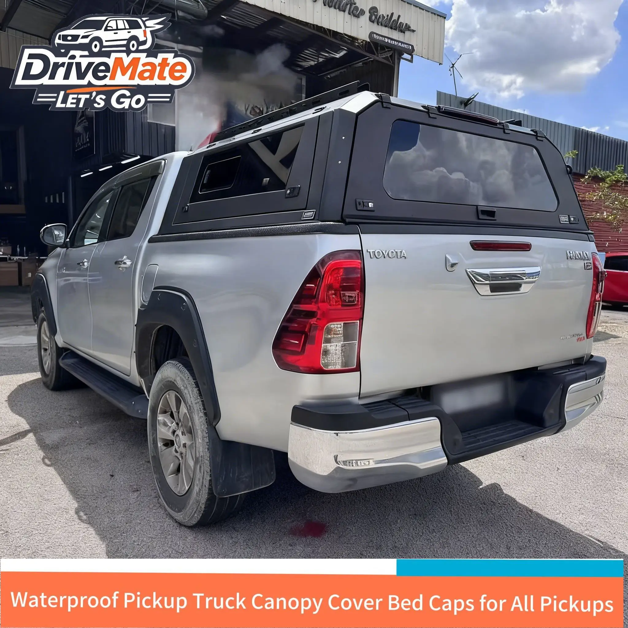4x4 Aluminum Alloy Waterproof Dust-Proof Locking Pickup Canopy Topper for Toyota for Revo-Unbeatable Value
4x4 Aluminum Alloy Waterproof Dust-Proof Locking Pickup Canopy Topper for Toyota for Revo-Unbeatable Value