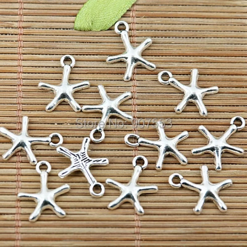50pcs 16*13mm Tibetan Silver Tone Cute Little Star Charms EF1911 Charms for Jewelry Making
50pcs 16*13mm Tibetan Silver Tone Cute Little Star Charms EF1911 Charms for Jewelry Making