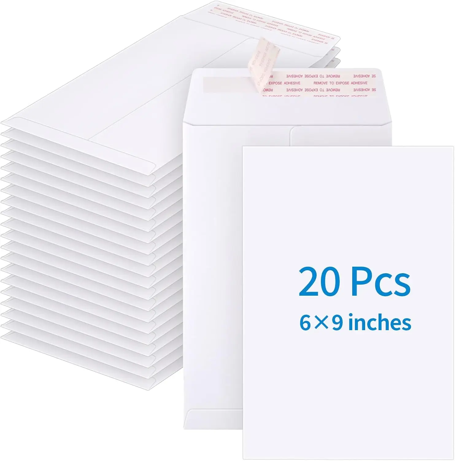 6x9 Catalog Envelopes Self Seal, 20 Pack Manila Mailing Envelopes for Business Documents, Storage, and Office Use
6x9 Catalog Envelopes Self Seal, 20 Pack Manila Mailing Envelopes for Business Documents, Storage, and Office Use