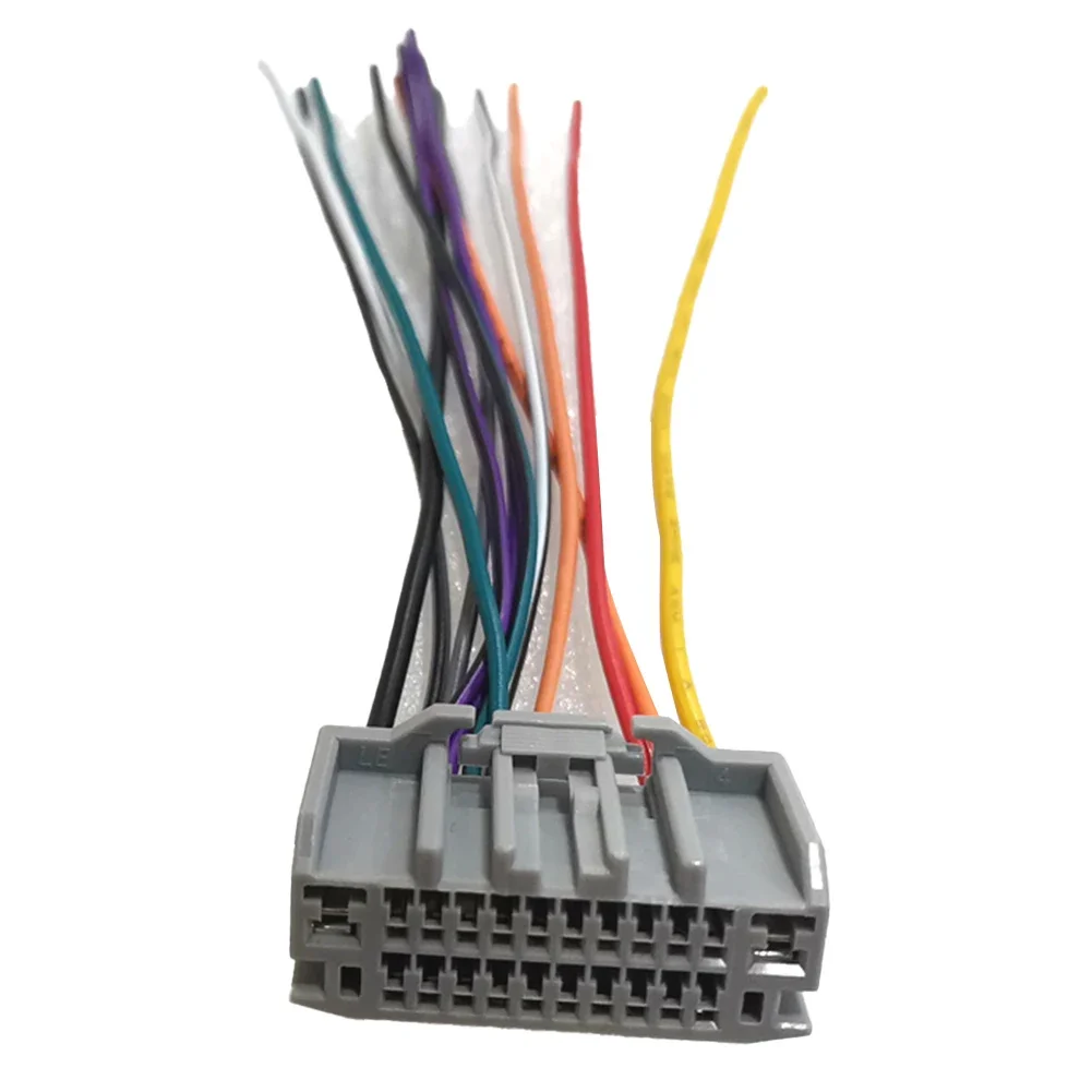 6 Inches Long Wires For Radio CD Harness Adapter Plug Harness Adapter Plug Color Coded Plastic+Rubber+Metal Secure Connection
6 Inches Long Wires For Radio CD Harness Adapter Plug Harness Adapter Plug Color Coded Plastic+Rubber+Metal Secure Connection