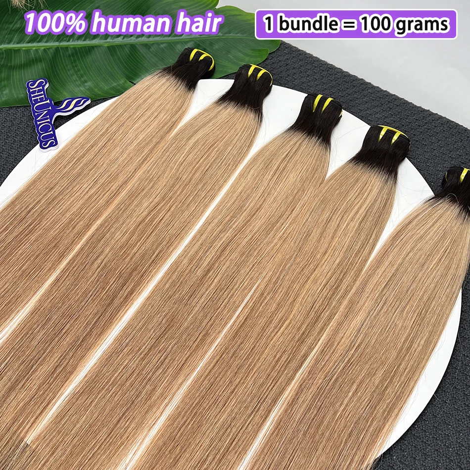 Straight T1B/27 Color 100% Human Hair Bundles Double Weft Vietnamese Hair Weave Extensions Raw Virgin Hair 1 2 3 4 Bundle Deal
Straight T1B/27 Color 100% Human Hair Bundles Double Weft Vietnamese Hair Weave Extensions Raw Virgin Hair 1 2 3 4 Bundle Deal