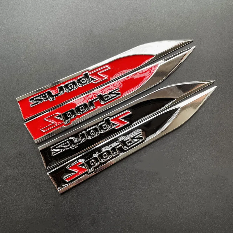 1Pairs 3D Metal Sports Emblem Badge Car Fender Side Sticker For Audi Ford Nissan Toyota Turbo Honda Auto Accessories
1Pairs 3D Metal Sports Emblem Badge Car Fender Side Sticker For Audi Ford Nissan Toyota Turbo Honda Auto Accessories