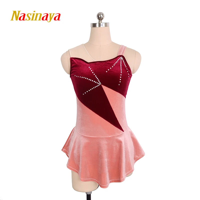 Figure Skating Dress Customization Competition Women's Children's Rhythmic Gymnastics Dance Wine Red Velvet Dress
Figure Skating Dress Customization Competition Women's Children's Rhythmic Gymnastics Dance Wine Red Velvet Dress