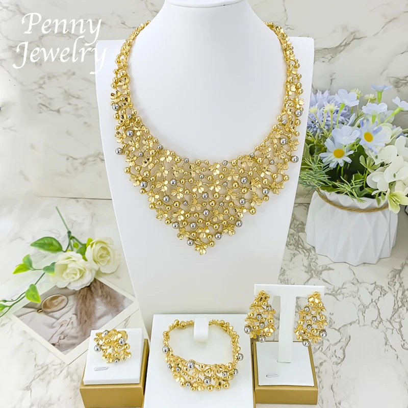 Brazilian Personalized Chunky Dubai Gold Plated Jewelry Set Choker Necklace Earrings Bracelet Ring Bridal Wedding Party Gifts
Brazilian Personalized Chunky Dubai Gold Plated Jewelry Set Choker Necklace Earrings Bracelet Ring Bridal Wedding Party Gifts