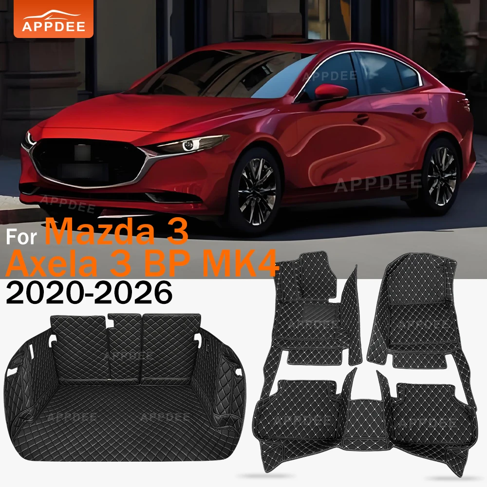 Автомобильные коврики APPDEE для Mazda 3 / Mazda Axela 3 BP MK4 2020~2026, коврики в багажник, подкладки для ног, аксессуары для интерьера
Автомобильные коврики APPDEE для Mazda 3 / Mazda Axela 3 BP MK4 2020~2026, коврики в багажник, подкладки для ног, аксессуары для интерьера