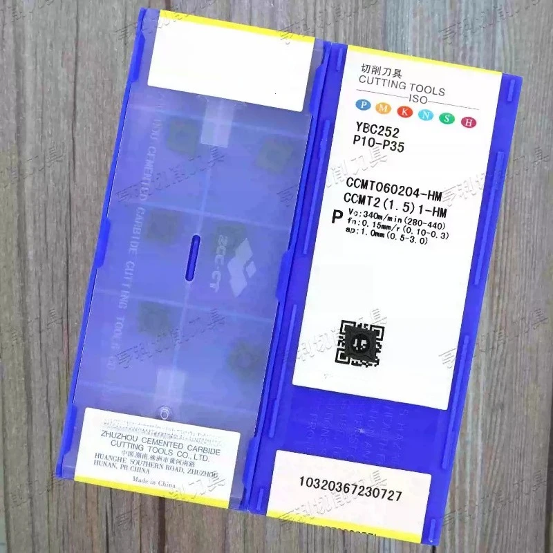 Оригинальные твердосплавные пластины CCMT 060204-HM CCMT060204 HM CCMT060204-HM YBC252 YBG202 YBM251 YBM235 
Оригинальные твердосплавные пластины CCMT 060204-HM CCMT060204 HM CCMT060204-HM YBC252 YBG202 YBM251 YBM235