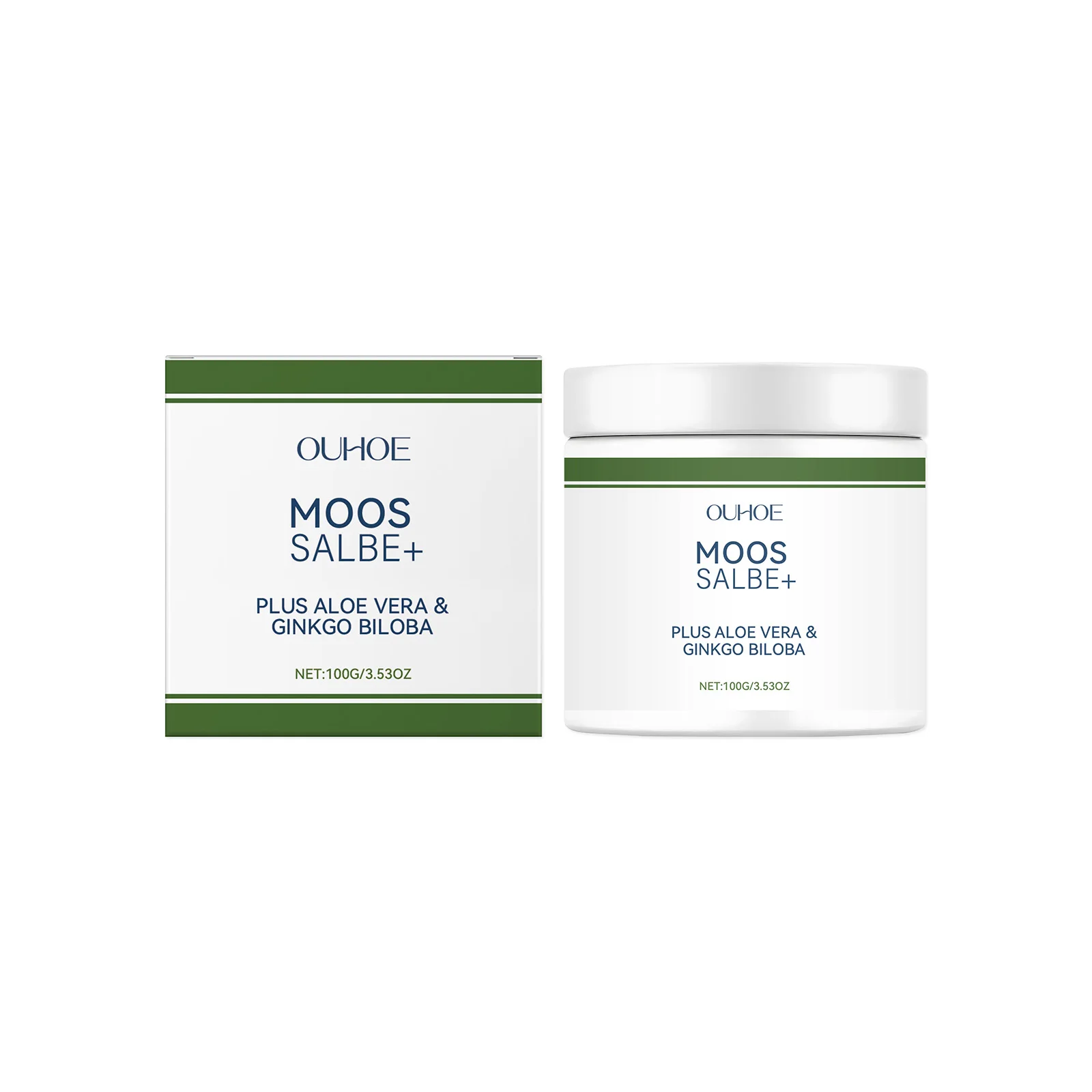 Healing Balm with Aloe Vera & Ginkgo Biloba - Intensive Repair for Dry, Cracked Skin - Visible Before & After Results
Healing Balm with Aloe Vera & Ginkgo Biloba - Intensive Repair for Dry, Cracked Skin - Visible Before & After Results