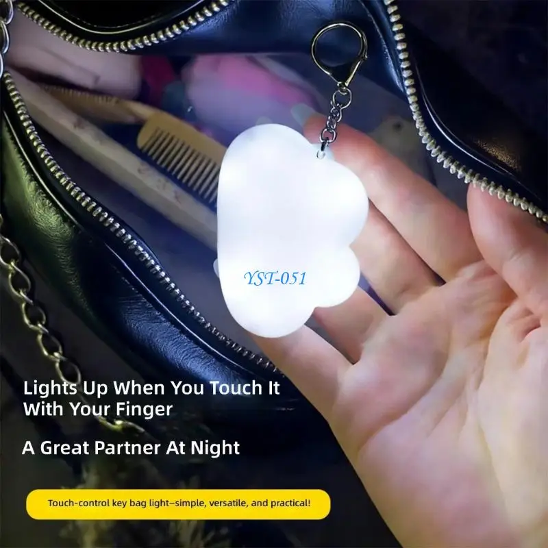 E15A Portable Cloud Touch Sensitive Night Lamp Rechargeable Wallet Handbag Light For Keys Bags Bedside Enduring
E15A Portable Cloud Touch Sensitive Night Lamp Rechargeable Wallet Handbag Light For Keys Bags Bedside Enduring