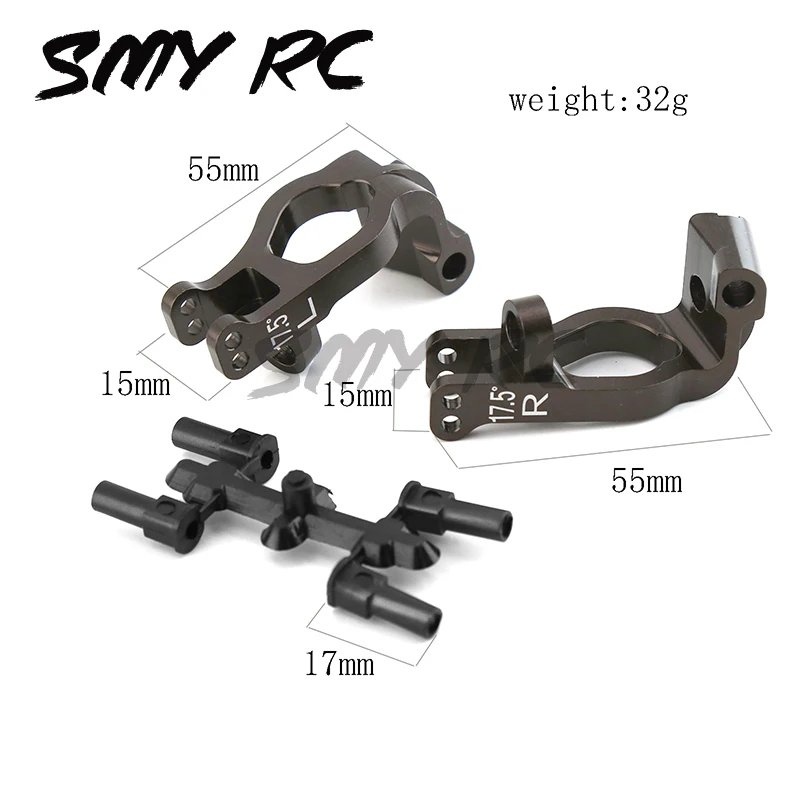 2pcs Metal 17.5 Degrees C-Hub Carrier Caster Block IFW474 for Kyosho MP9 MP10 1/8 RC Car Upgrade Parts Accessories
2pcs Metal 17.5 Degrees C-Hub Carrier Caster Block IFW474 for Kyosho MP9 MP10 1/8 RC Car Upgrade Parts Accessories