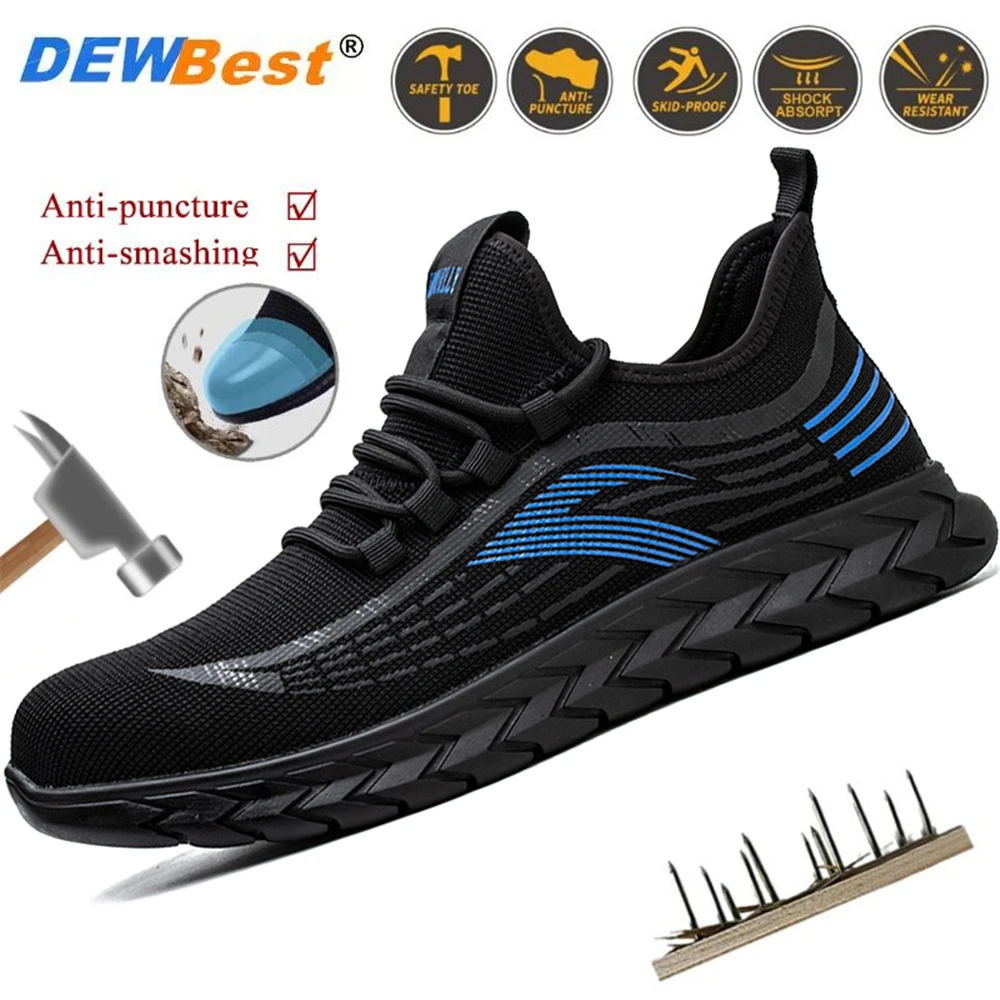 Breathable four-season shoes safety protection work shoes steel toe shoes safety boots anti-slip anti-puncture men's work shoes
Breathable four-season shoes safety protection work shoes steel toe shoes safety boots anti-slip anti-puncture men's work shoes