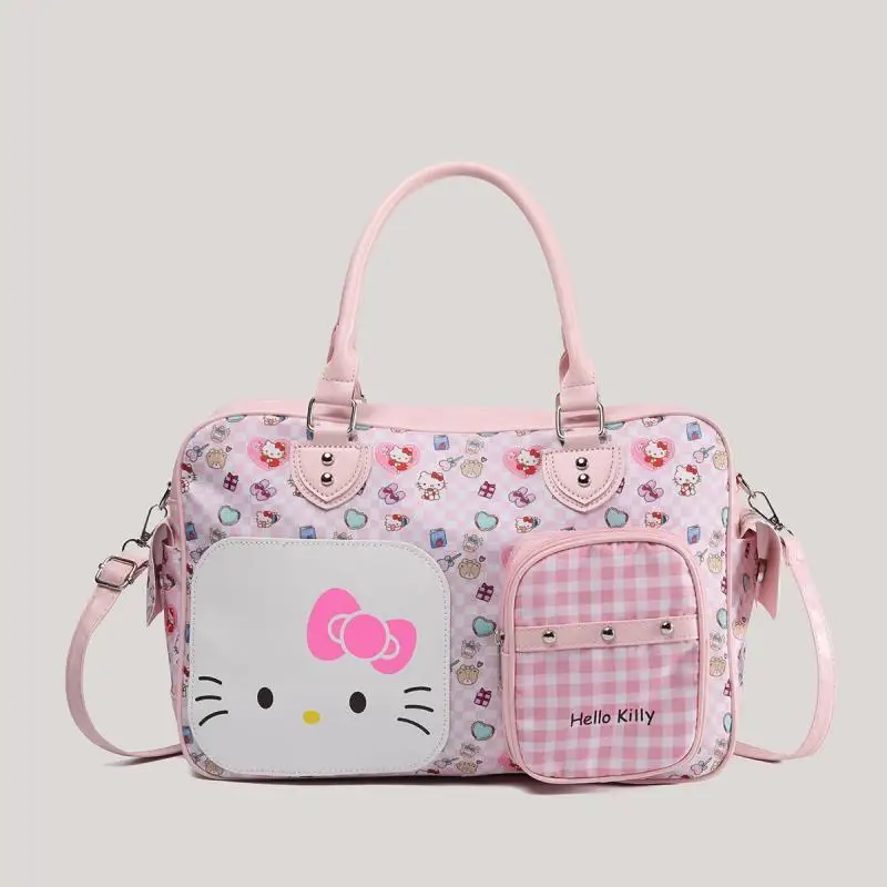 Sanrio Large Capacity Travel Bag Hello Kitty Shoulder Bag Large Capacity Handbag Sweetheart Travel Bag Big Storage Fitness Bag
Sanrio Large Capacity Travel Bag Hello Kitty Shoulder Bag Large Capacity Handbag Sweetheart Travel Bag Big Storage Fitness Bag