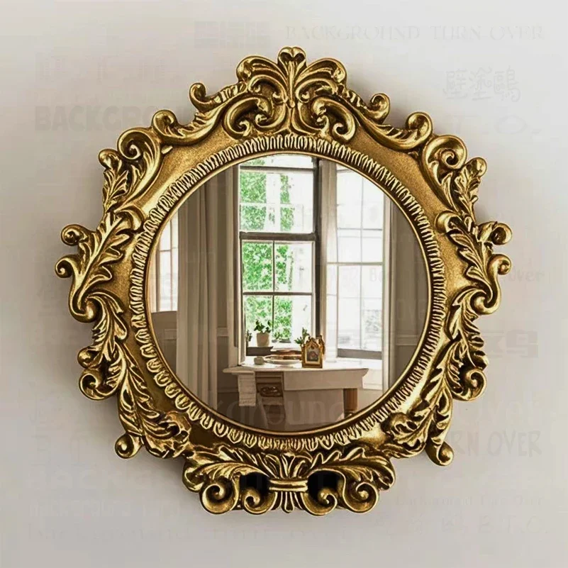 Wedding Custom Mirror Golden Retro Decorative Vanity Mirror Vintage Style Antique Inspired Living Room
Wedding Custom Mirror Golden Retro Decorative Vanity Mirror Vintage Style Antique Inspired Living Room