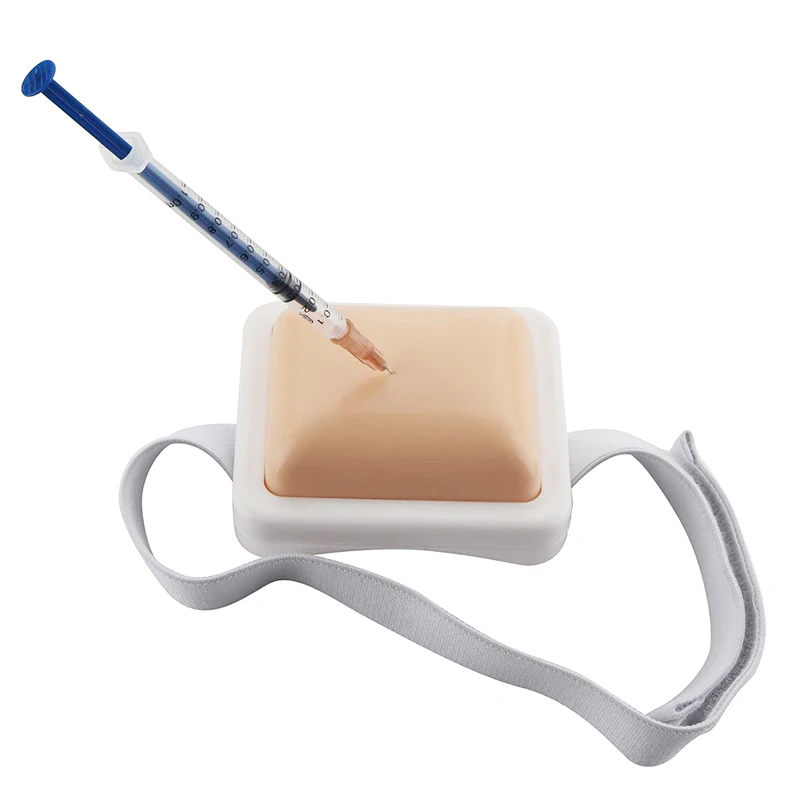 Injection Simulation Intramuscular Training Skin Pad Medical Injector Practice Module Kit with Elastic Strap for Nurse Students
Injection Simulation Intramuscular Training Skin Pad Medical Injector Practice Module Kit with Elastic Strap for Nurse Students