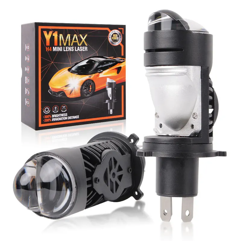 Y1max H4 Matrix Laser LED Headlight 100W White Hi/Lo Beam Integrated Retrofit Super Bright Car Light Penetration Car Accessories
Y1max H4 Matrix Laser LED Headlight 100W White Hi/Lo Beam Integrated Retrofit Super Bright Car Light Penetration Car Accessories