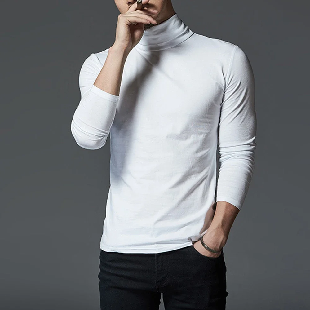 1pcs Hot Men's tops Men's Tops T-shirt Half Turtleneck High Collar High collar Long Sleeve White /Black / Gray
1pcs Hot Men's tops Men's Tops T-shirt Half Turtleneck High Collar High collar Long Sleeve White /Black / Gray