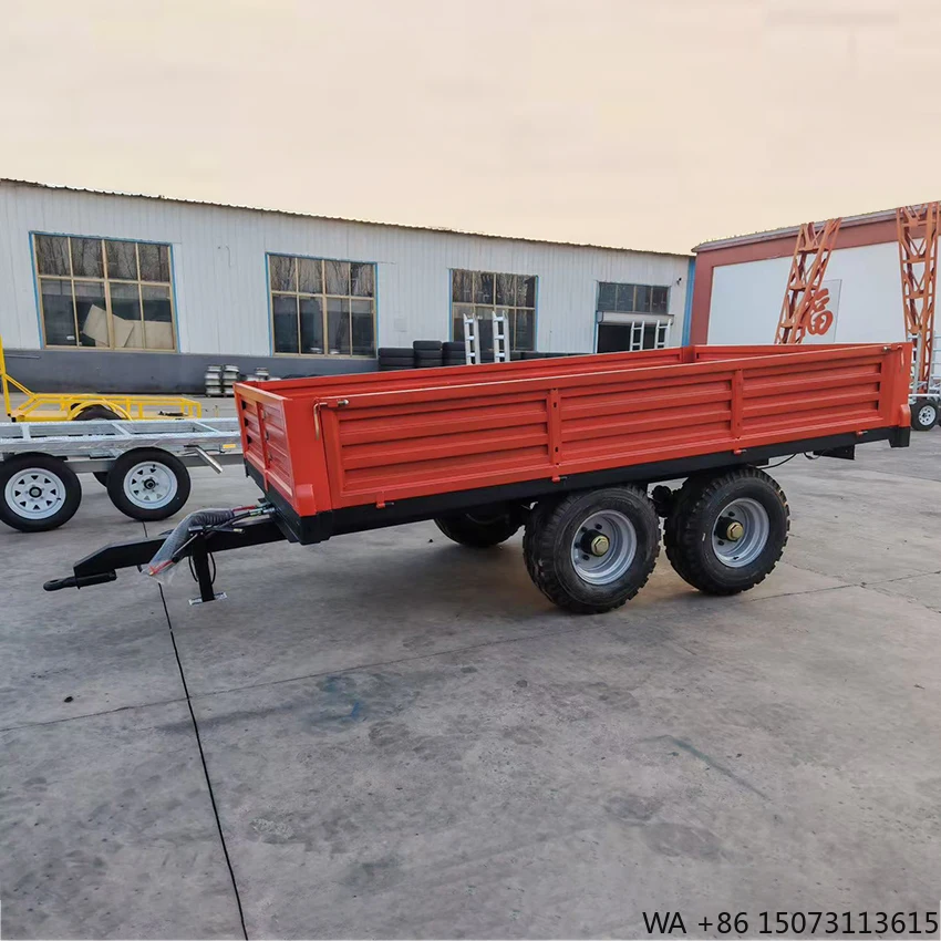 Customizable Size Electric Brake Farm Trailer for Agricultural Orchard & Garden Use
Customizable Size Electric Brake Farm Trailer for Agricultural Orchard & Garden Use