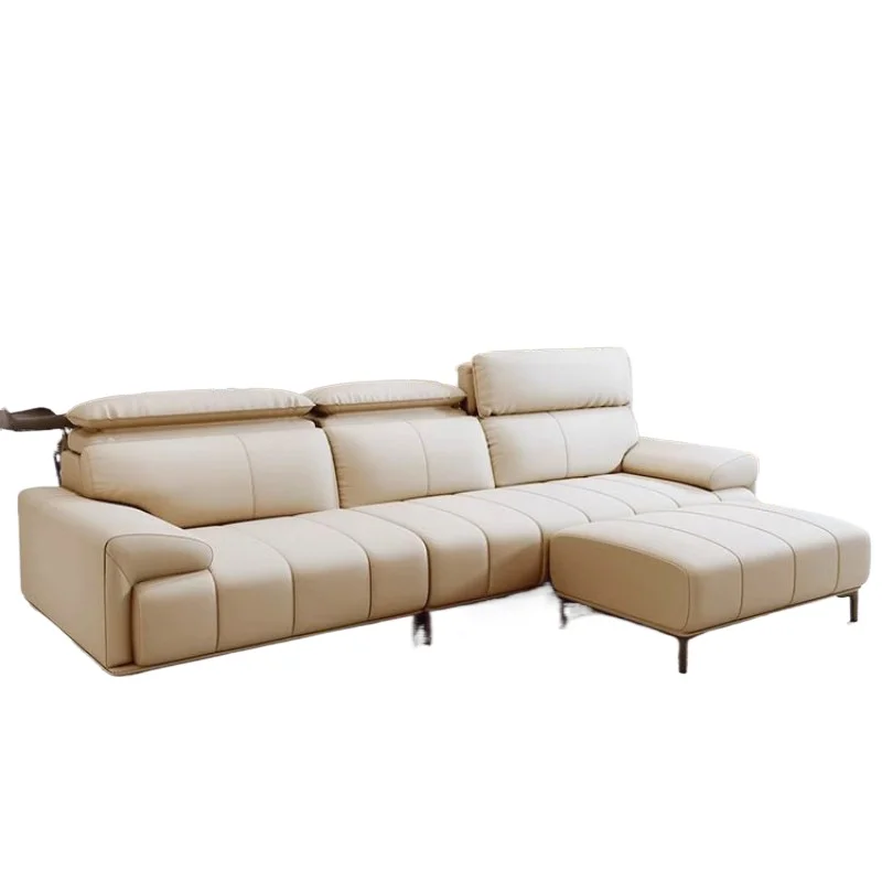 Cream wind cat claw leather straight row sofa casual light luxury ins leather simple leather art
Cream wind cat claw leather straight row sofa casual light luxury ins leather simple leather art
