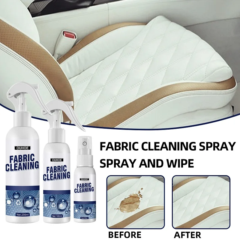 Car Spray Cleaning Agent Interior Fabric Leather Ceiling Flannel Seat Decontamination Auto Cleaner Tool Car Wash Maintenance
Car Spray Cleaning Agent Interior Fabric Leather Ceiling Flannel Seat Decontamination Auto Cleaner Tool Car Wash Maintenance