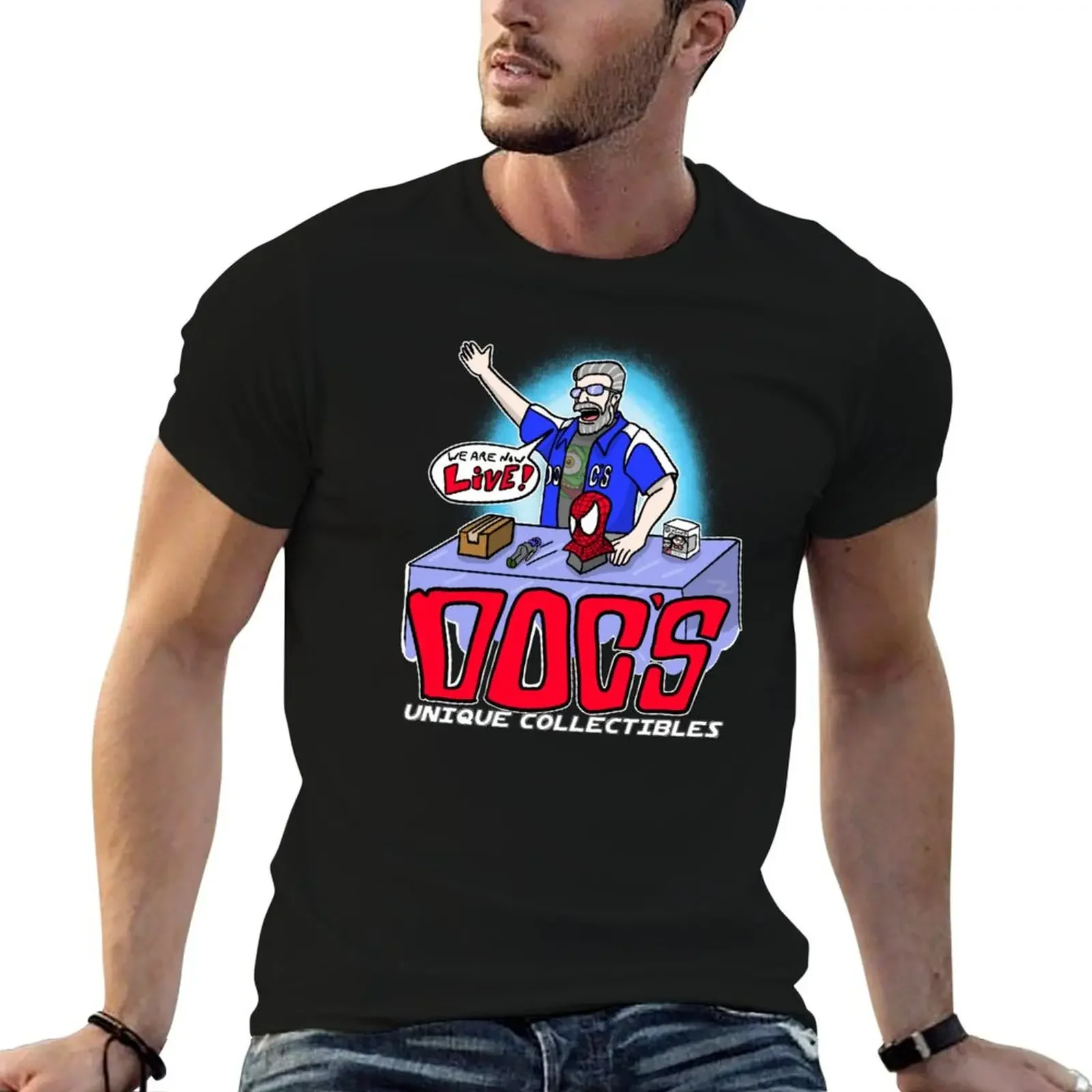 DOC'S UNIQUE COLLECTIBLES 'We are now live By Ahab T-Shirt graphics clothes mens vintage t shirts
DOC'S UNIQUE COLLECTIBLES 'We are now live By Ahab T-Shirt graphics clothes mens vintage t shirts