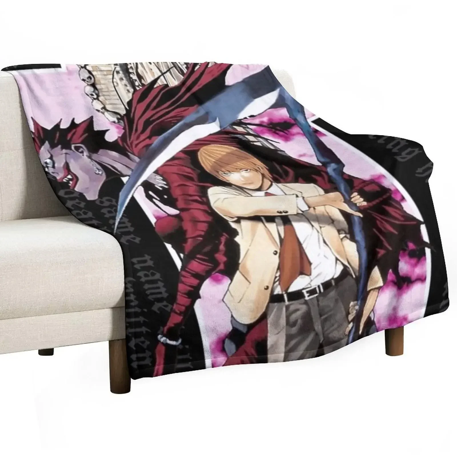 Kira's With Deadly Note Throw Blanket Warm Throw Blanket Gift for Anniversary
Kira's With Deadly Note Throw Blanket Warm Throw Blanket Gift for Anniversary