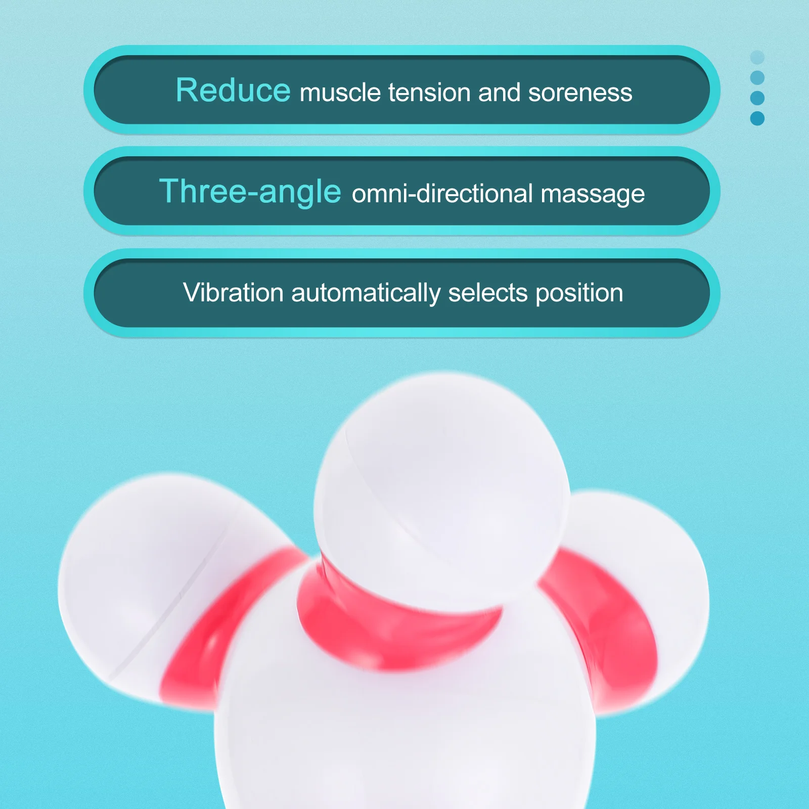 1Pcs Electric Body Massager for Shoulder Back Neck Muscle Tension Relief Ergonomic Design Rechargeable Portable Massage Tool
1Pcs Electric Body Massager for Shoulder Back Neck Muscle Tension Relief Ergonomic Design Rechargeable Portable Massage Tool