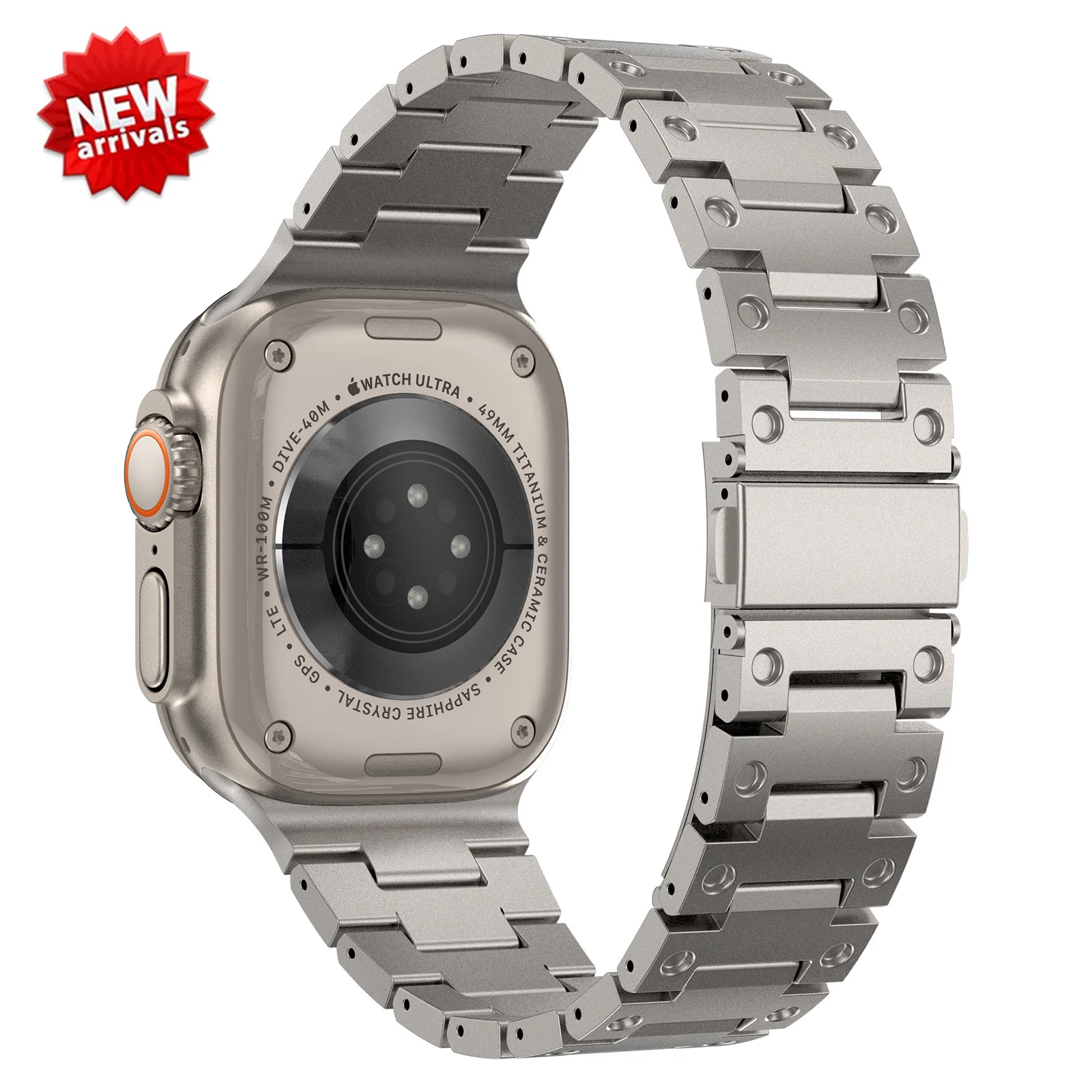 Металлический ремешок для Apple Watch Band 49 мм 45 мм 44 мм 40 мм 41 мм 42 мм, браслет из нержавеющей стали для IWatch Series Ultra 8 7 SE 6 5 4
Металлический ремешок для Apple Watch Band 49 мм 45 мм 44 мм 40 мм 41 мм 42 мм, браслет из нержавеющей стали для IWatch Series Ultra 8 7 SE 6 5 4