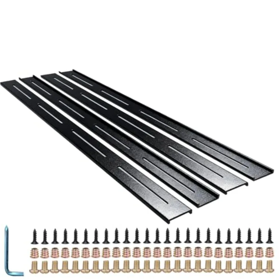 C Channel Steel Support Metal Support Bracg Hidden C Bracket for Table Top Live Edge Slab Woodworkg, Black Coat Fish, 6 Holes
C Channel Steel Support Metal Support Bracg Hidden C Bracket for Table Top Live Edge Slab Woodworkg, Black Coat Fish, 6 Holes