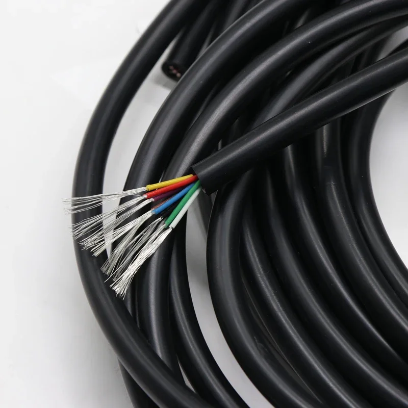 1/5/10m Silicone Wire Cable T12 Soldering Iron Station 2 Cores~10 Cores Tinned Copper PTFE Insulation High Temperature Line
1/5/10m Silicone Wire Cable T12 Soldering Iron Station 2 Cores~10 Cores Tinned Copper PTFE Insulation High Temperature Line