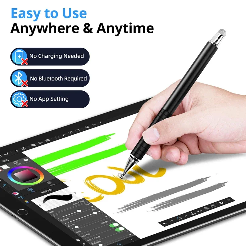 Handwritten Capacitive Pen Transparent Suction Cup Dual Touch 2-in-1 Point Reader High Stability Metal Touch Screen Pen 2026
Handwritten Capacitive Pen Transparent Suction Cup Dual Touch 2-in-1 Point Reader High Stability Metal Touch Screen Pen 2026
