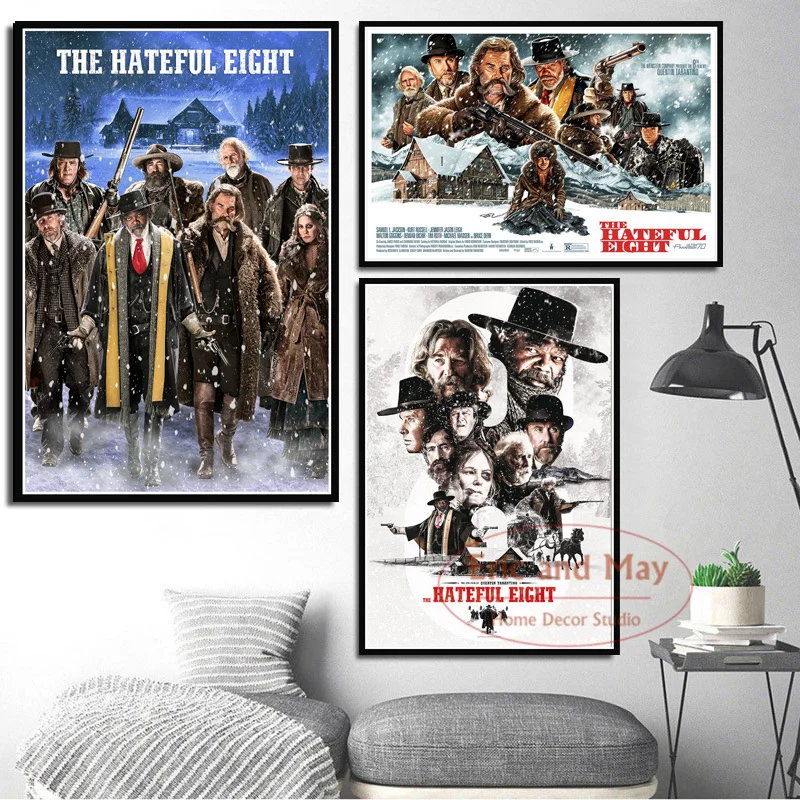 The Hateful Eight Classic Movie Print Art Canvas Poster For Living Room Decor Home Wall Picture
The Hateful Eight Classic Movie Print Art Canvas Poster For Living Room Decor Home Wall Picture