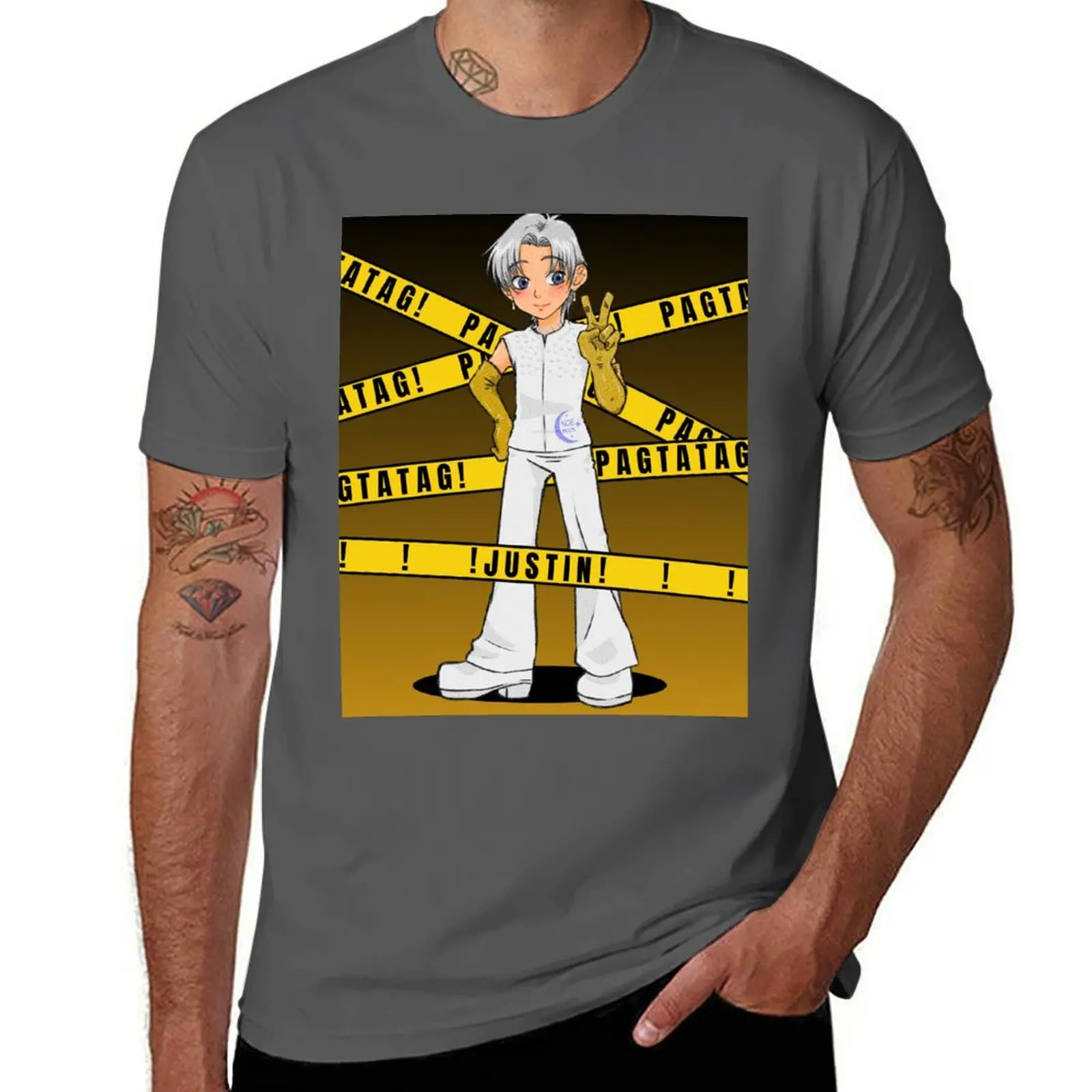 Justin of SB19 T-Shirt Work Style Casual T-Shirt
Justin of SB19 T-Shirt Work Style Casual T-Shirt